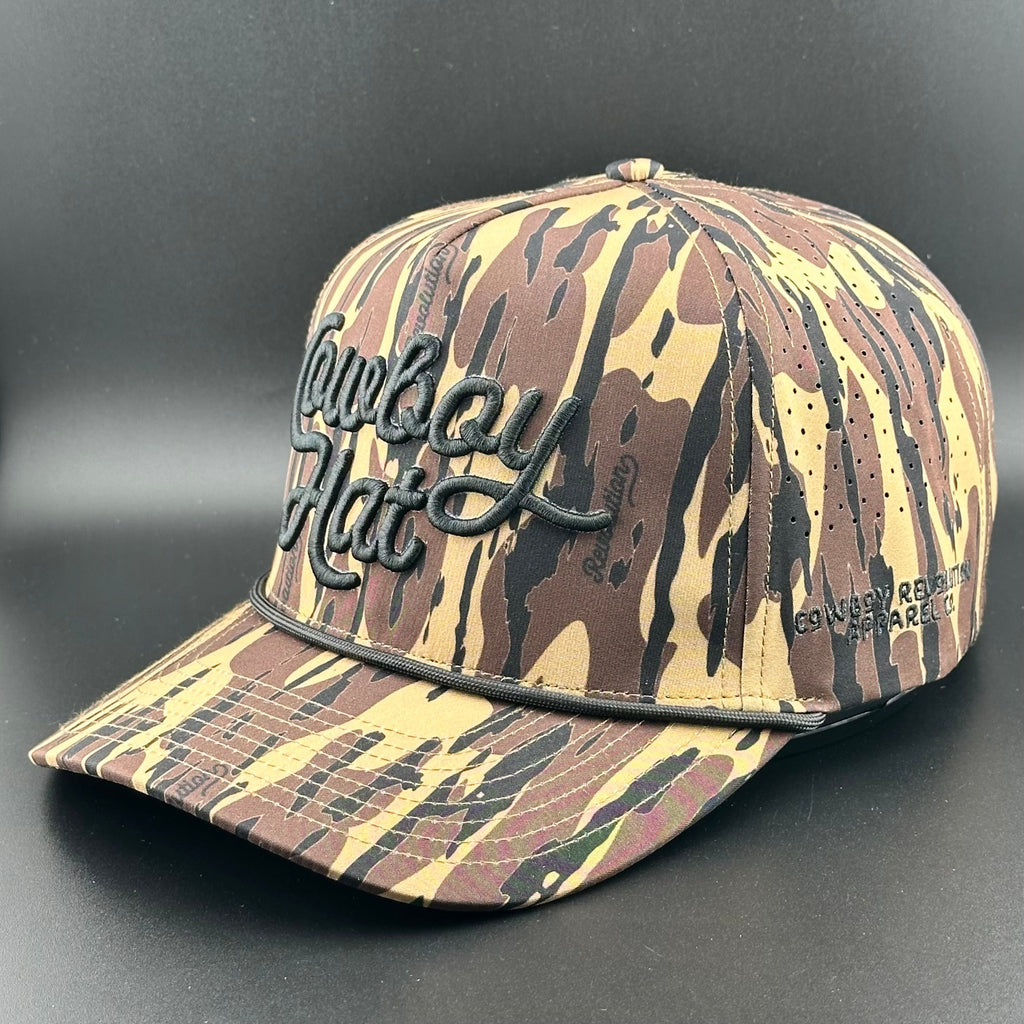 Atakapa Camo - Swampland Script “Cowboy Hat”