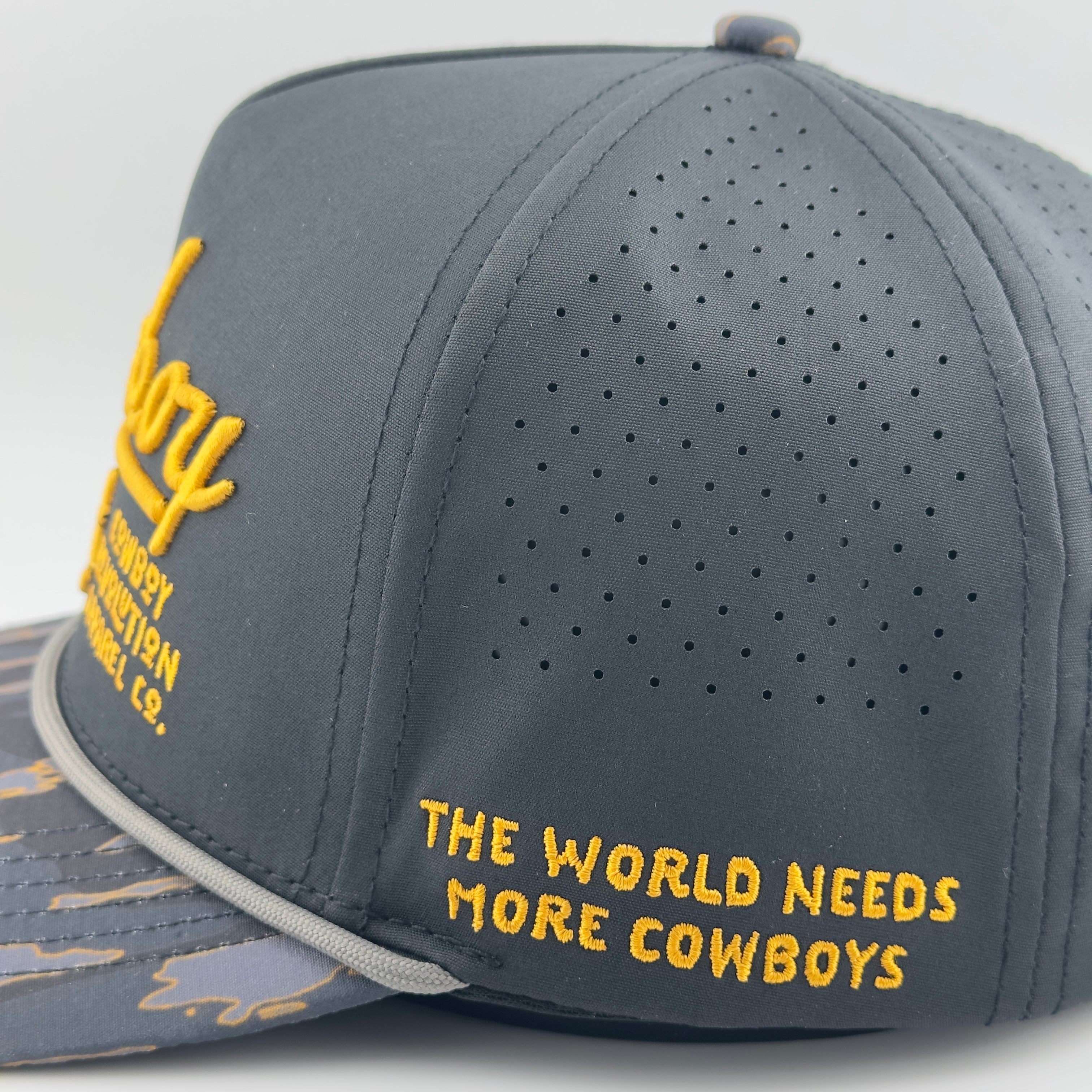 Atakapa Flatline - NOLA Black “Cowboy Hat”