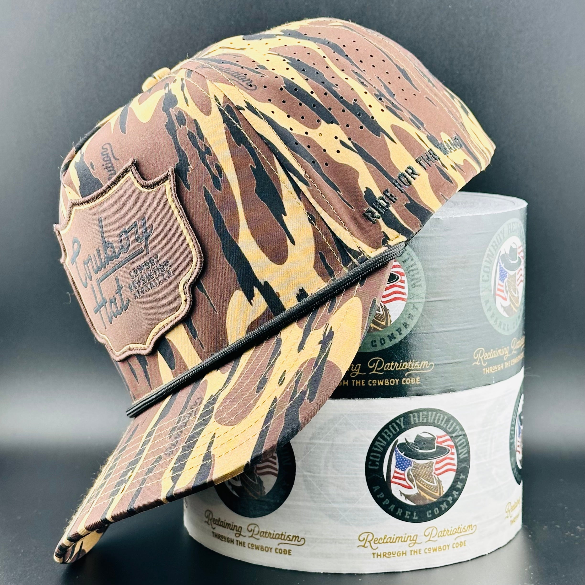 Atakapa Camo - Swampland Patch “Cowboy Hat”