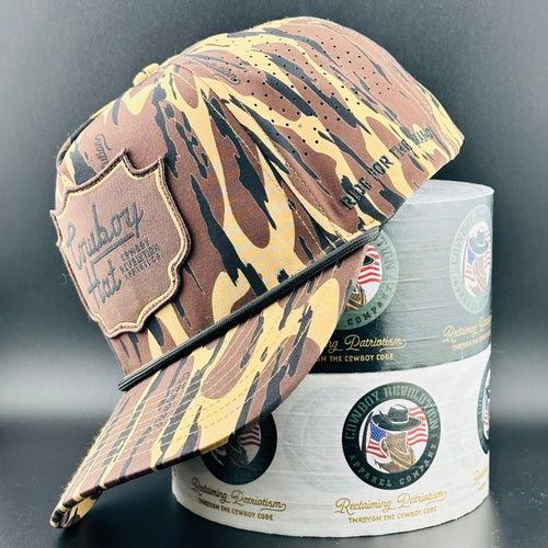 Atakapa Camo - Swampland Patch “Cowboy Hat”